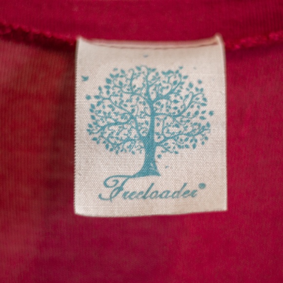 Lizard Thicket Freeloader | Burgundy Tunic Top - Picture 3 of 3
